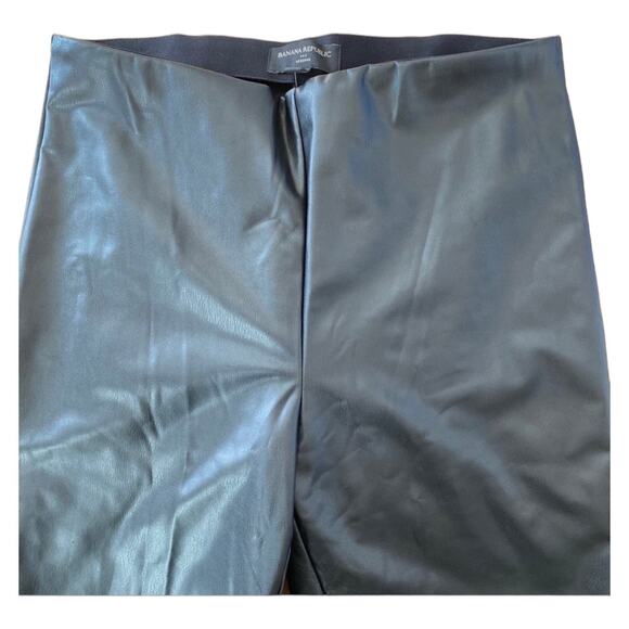 NWT Banana Republic VEGAN LEATHER LEGGING in black size medium - Picture 6 of 12